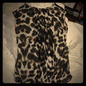 Women’s cheetah blouse